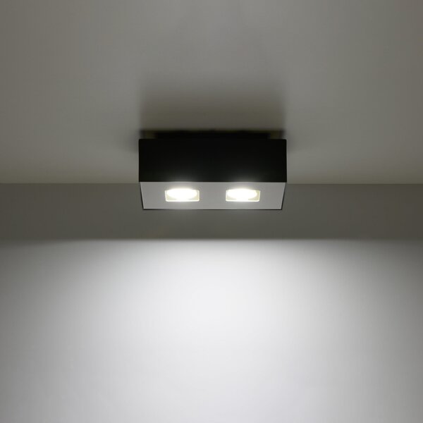 Sollux Lighting Stropní svítidlo MONO 2 černé