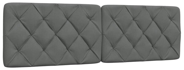 Rám postele bez matrace tmavě šedý 160 x 200 cm textil 3310609