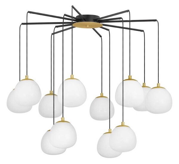 Nova Luce The Egg G9 skleněné závěsné svítidlo 12