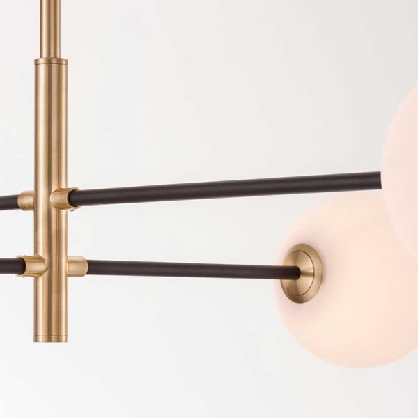 Nova Luce Vitra G9 závěsné svítidlo lustr 8