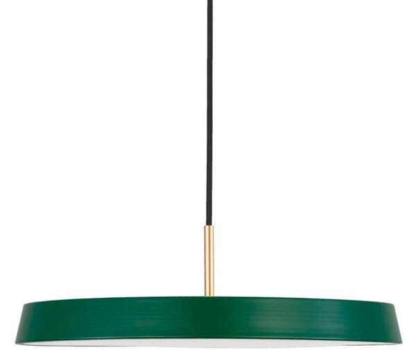 Nova Luce Vetro LED závěsné svítidlo Černá