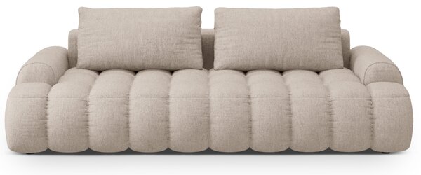 -25 % Dny MOMENTI– Cosmopolitan Design Pískově hnědá rozkládací pohovka Linz 250 cm