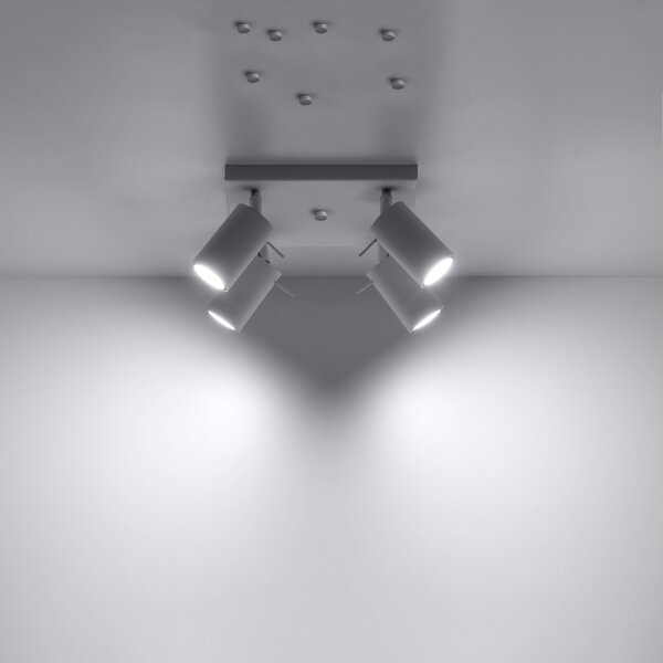 Sollux Lighting Stropní svítidlo RING 4 bílé