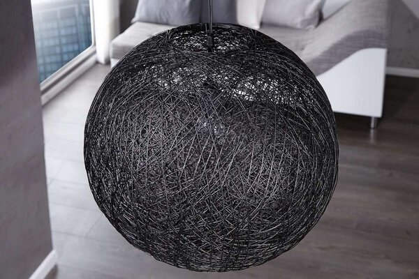 Lampa Wrap černá 45cm