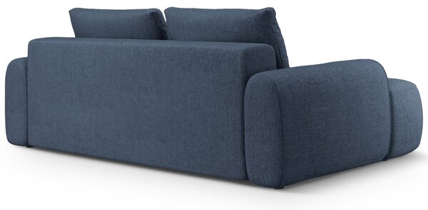 -25 % Dny MOMENTI– Cosmopolitan Design Tmavě modrá rozkládací pohovka Linz 250 cm