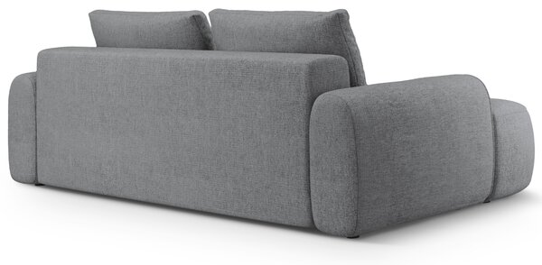 Cosmopolitan Design Šedá rozkládací pohovka Linz 250 cm