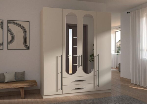 ŠATNÍ SKŘÍŇ S OTOČNÝMI DVEŘMI VERLORA, šířka 181 cm