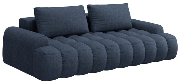 -25 % Dny MOMENTI– Cosmopolitan Design Tmavě modrá rozkládací pohovka Linz 250 cm