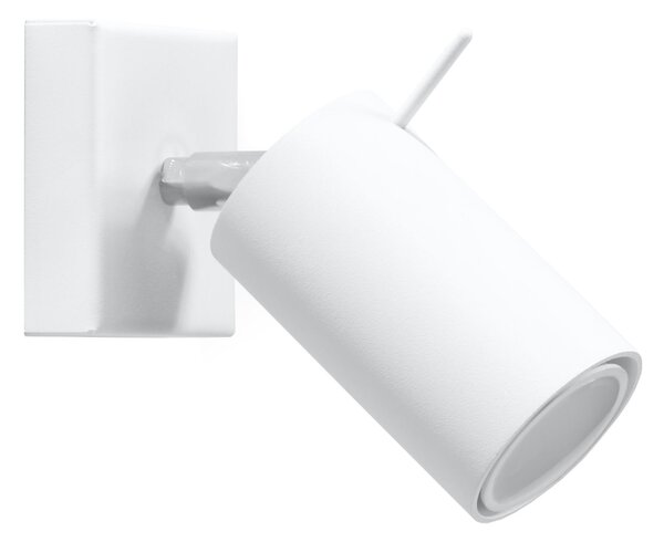 Sollux Lighting Nástěnné svítidlo RING bílé