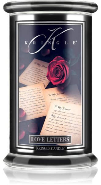 Kringle Candle Reserve Love Letters vonná svíčka 623 g