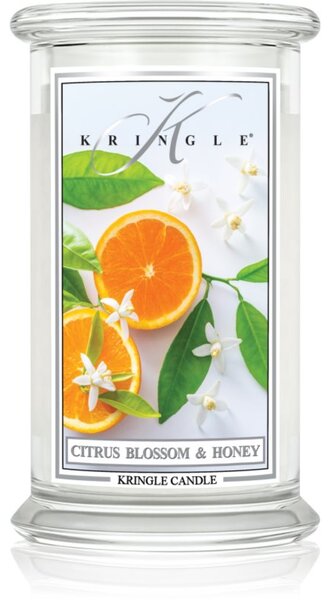 Kringle Candle Classic Citrus Blossom & Honey vonná svíčka 623 g