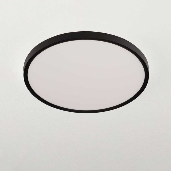 Nova Luce Dixie LED kruhové přisazené svítidlo CCT měnitelné ⌀300mm - 24WČerná