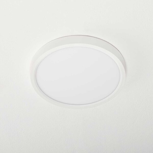Nova Luce Dixie LED kruhové přisazené svítidlo CCT měnitelné ⌀300mm - 24WČerná