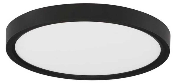 Nova Luce Dixie LED kruhové přisazené svítidlo CCT měnitelné ⌀300mm - 24WČerná