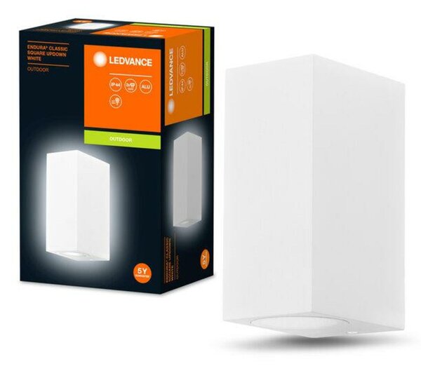 LEDVANCE venkovní nástěnné svítidlo ENDURA Classic Square UpDown bílá 4058075763685