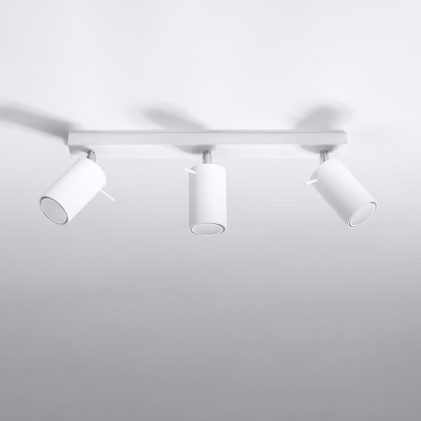 Sollux Lighting Stropní svítidlo RING 3 bílé