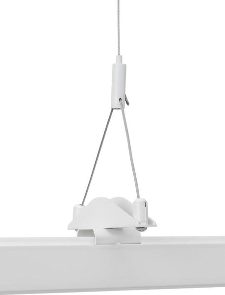 Deko-Light 3-fázový kolejnicový systém D Line/Dali závěs s vyrovnávací traverzou, bílá 710110