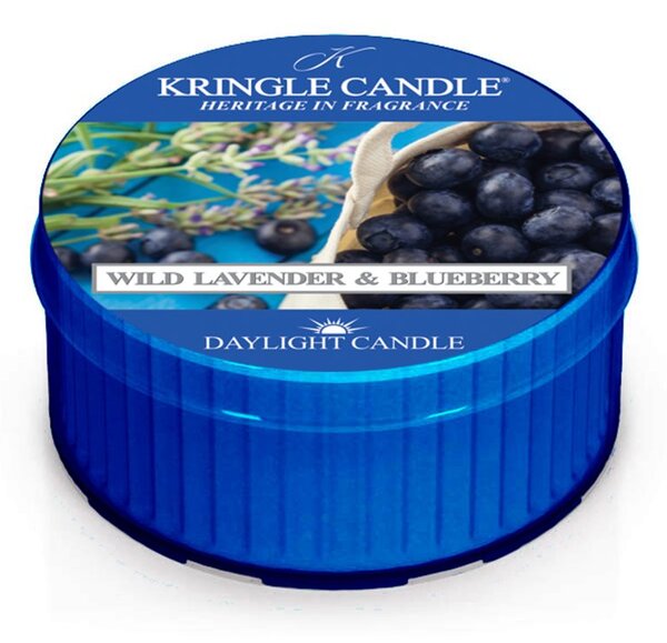 Kringle Candle Wild Lavender & Blueberry čajová svíčka 42 g
