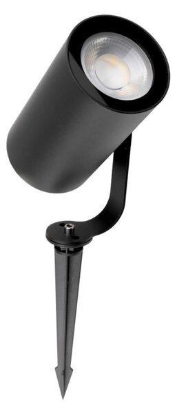Deko-Light bodové venkovní svítidlo se zápichem RF-smart, Wide-Spot, 12W, RGB+2700-6500 K, černá 843540