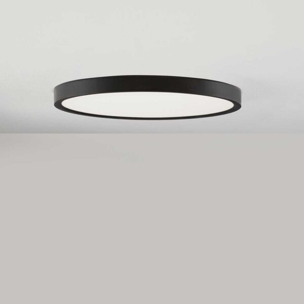 Nova Luce Dixie LED kruhové přisazené svítidlo CCT měnitelné ⌀300mm - 24WČerná