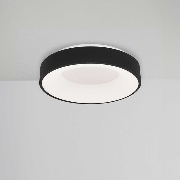 Nova Luce Rando Thin LED přisazené svítidlo stmívatelné ⌀380mmStříbrná