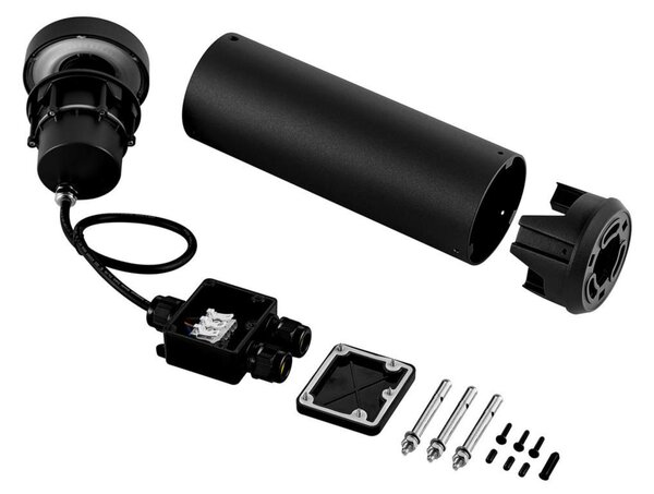 Deko-Light venkovní stojací svítidlo Faro 33, 12 W, 3000 K, tmavěšedá 730519