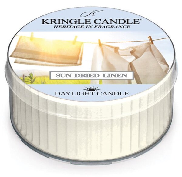 Kringle Candle Sun Dried Linen čajová svíčka 42 g