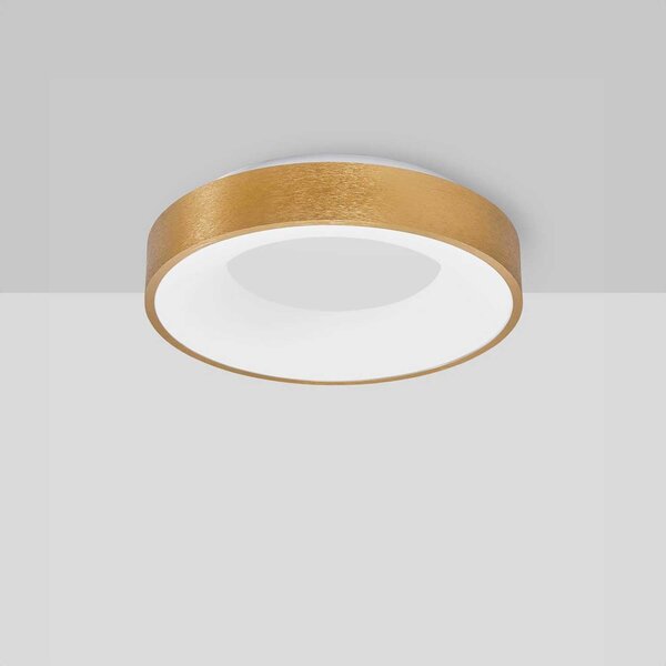Nova Luce Rando Thin LED přisazené svítidlo stmívatelné ⌀380mmStříbrná