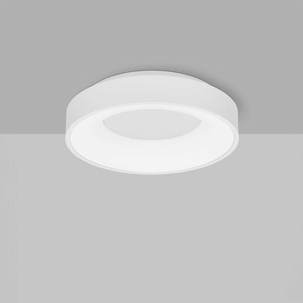 Nova Luce Rando Thin LED přisazené svítidlo stmívatelné ⌀380mmStříbrná