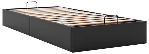 Osmanský rám postele bez matrace černá 80x200 cm umělá kůže 3310769