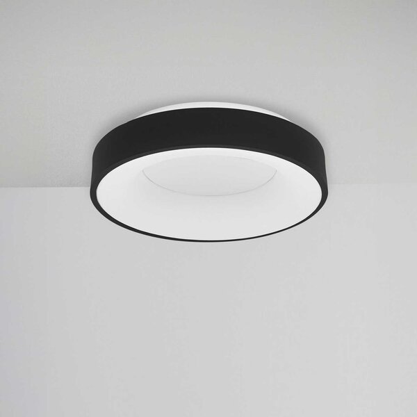 Nova Luce Rando Thin LED přisazené svítidlo stmívatelné ⌀380mmStříbrná
