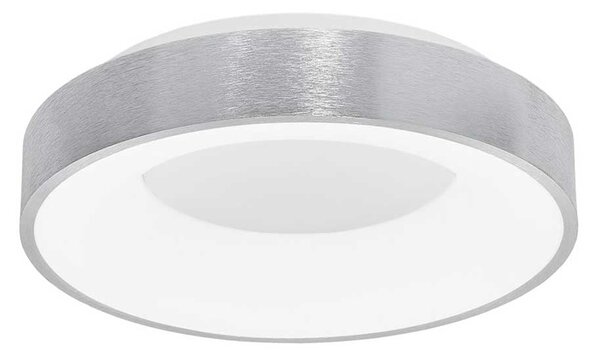 Nova Luce Rando Thin LED přisazené svítidlo stmívatelné ⌀380mmStříbrná
