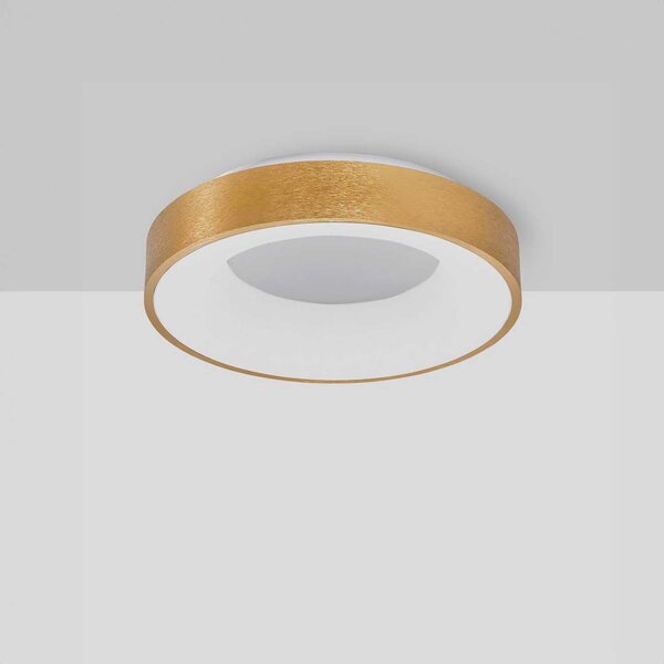 Nova Luce Rando Thin LED přisazené svítidlo stmívatelné ⌀380mmStříbrná