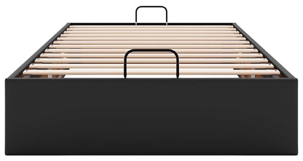 Osmanský rám postele bez matrace černá 80x200 cm umělá kůže 3310769