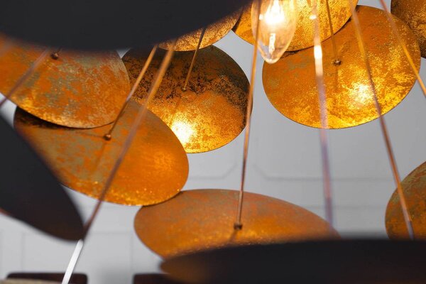 Lampa Sunshine černá