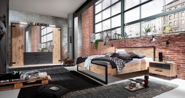 Šatní skříň DETROIT šířka 250cm