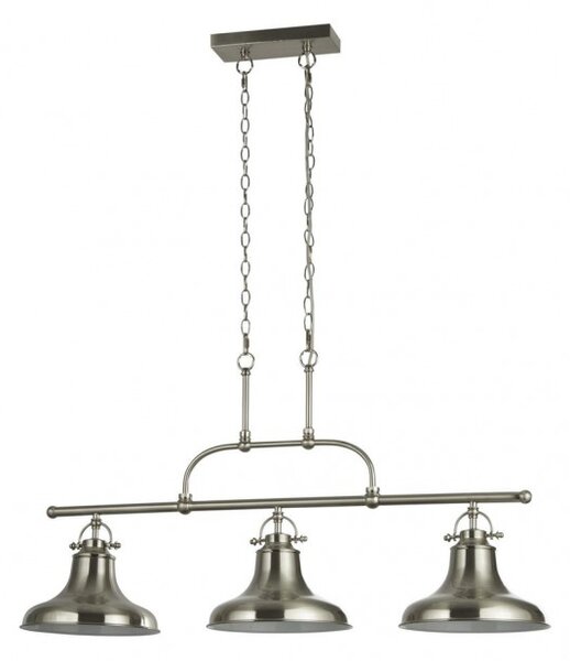 Searchlight 3193-3SS Závěsné industriální svítidlo DALLAS satin