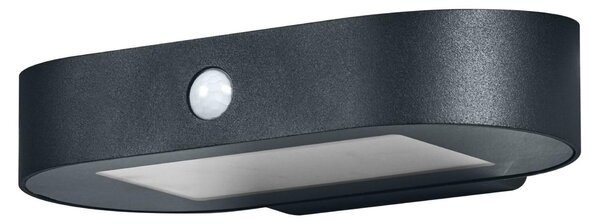 LEDVANCE venkovní nástěnné svítidlo ENDURA Style Solar Oval S Wall Sensor 4W 3000K 4058075766266