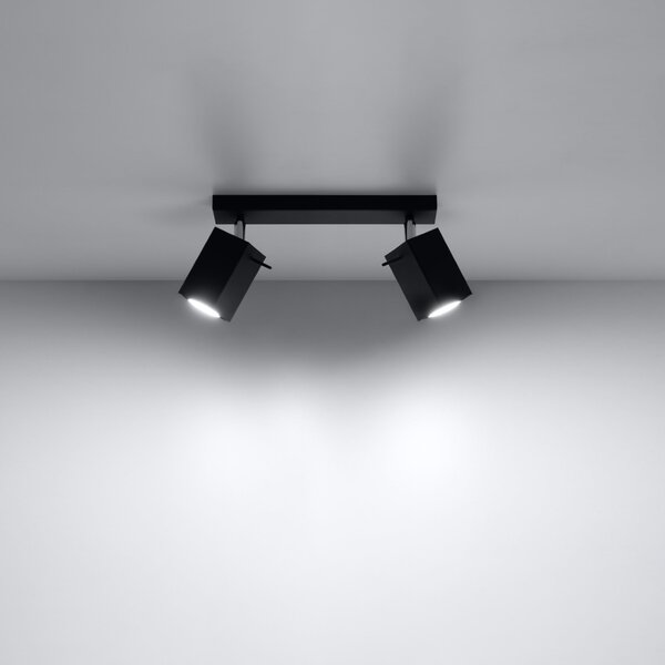 Sollux Lighting Stropní svítidlo MERIDA 2 černé