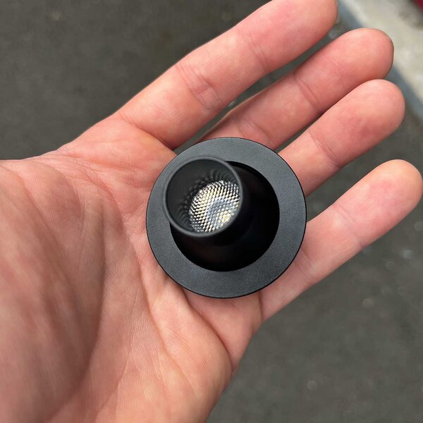 Micro Spot LED zápustné svítidlo natáčecí Ra>90 ⌀33mm - 1W