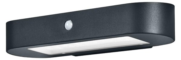 LEDVANCE venkovní nástěnné svítidlo ENDURA Style Solar Oval Wall Sensor 6W 3000K 4058075766228