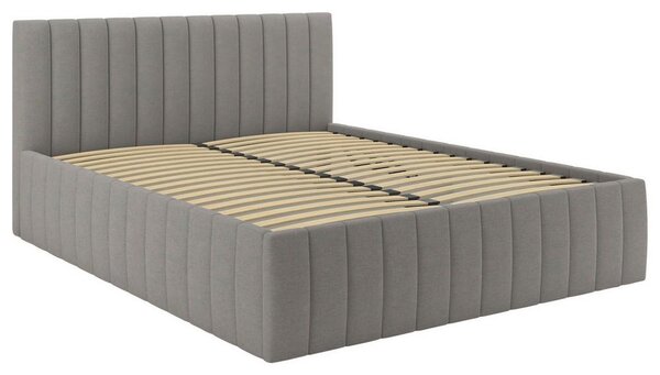 Čalouněná postel ORINOCO PL: 160/200 cm, tmavě šedá