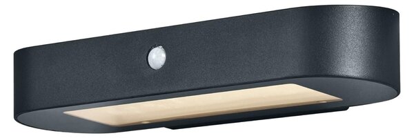 LEDVANCE venkovní nástěnné svítidlo ENDURA Style Solar Oval Wall Sensor 6W 3000K 4058075766228