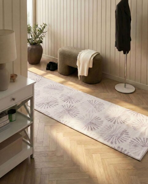 Koberec CATAK Krémově bílá 80 x 300 cm