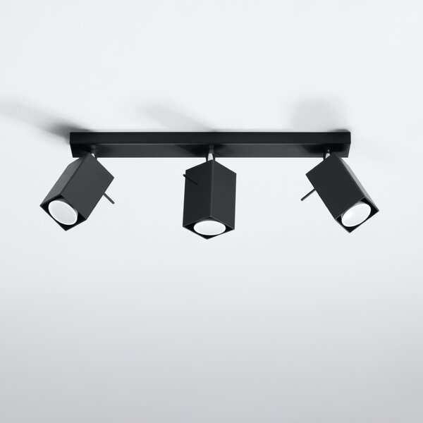Sollux Lighting Stropní svítidlo MERIDA 3 černé