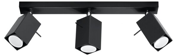 Sollux Lighting Stropní svítidlo MERIDA 3 černé