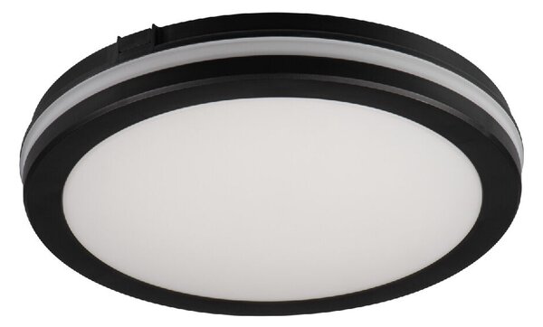 BENO ECO stropní LED 12W, 1150lm(NW), CCT 3000/4000/6500K, IP65, černá