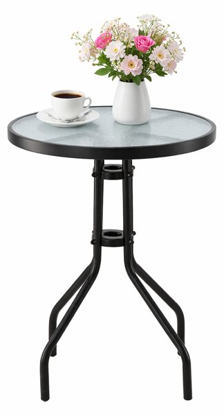 Garden Line Zahradní stůl Bistro 60 cm černý