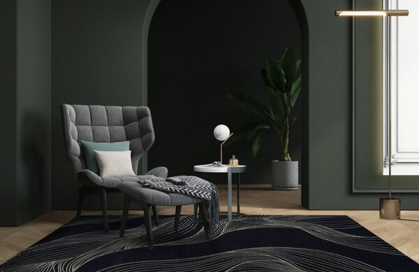 Fargotex Modrý koberec Neptun 160 x 230 cm