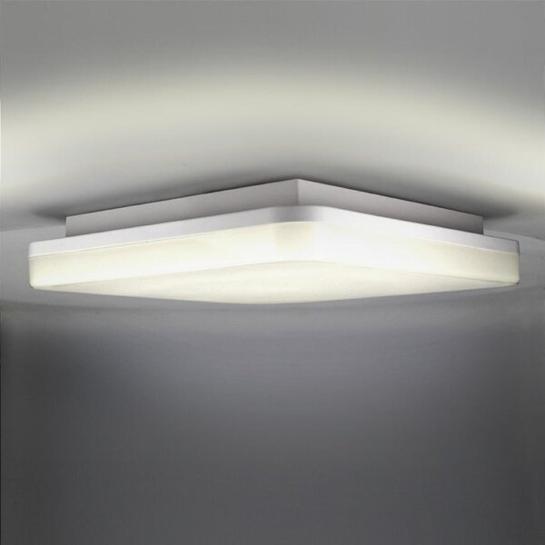 Solight LED venkovní osvětlení, přisazené, čtvercové, IP54, 15W, 1150lm, 4000K, 22cm WO730-1